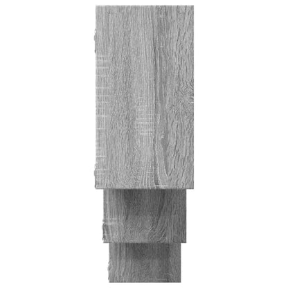 Mensola a Muro Grigio Sonoma 159x18x66 cm in Truciolato | homemem39