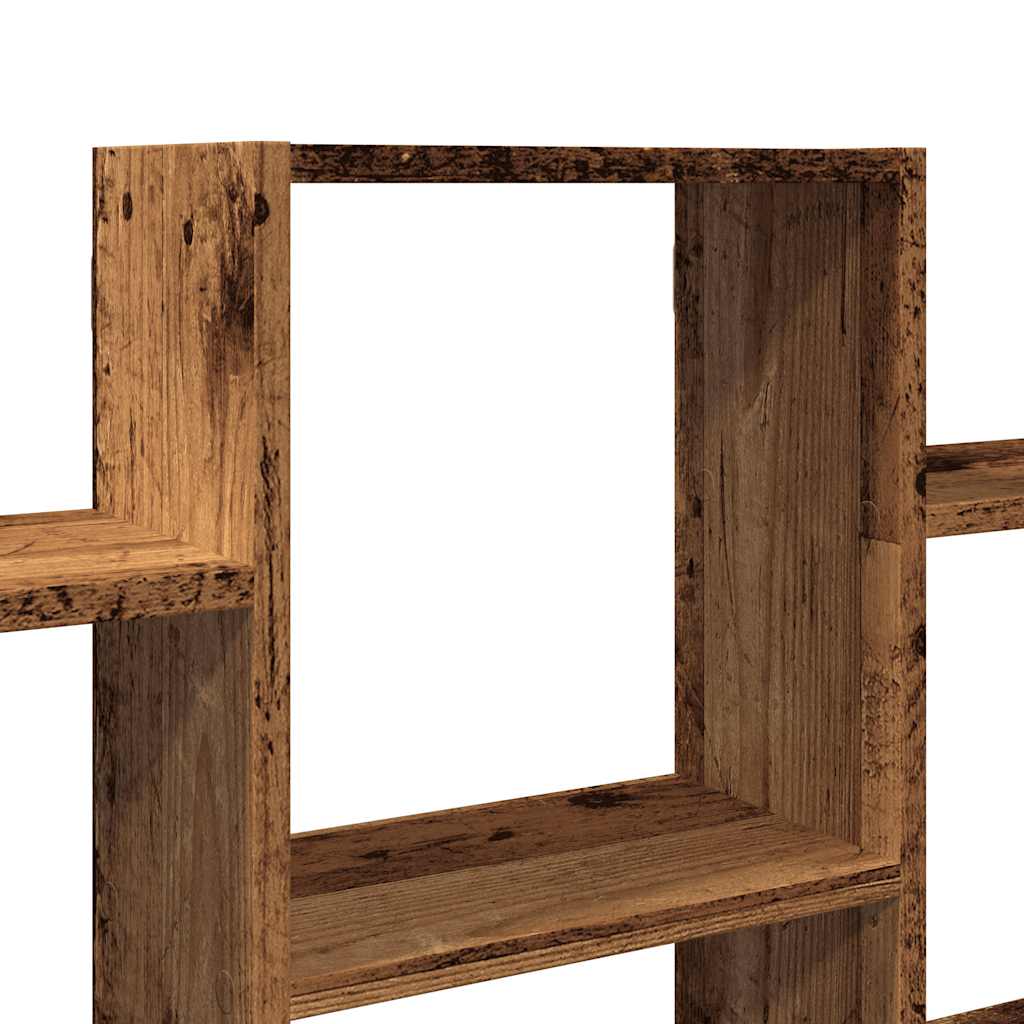 Scaffale a Parete Legno Vecchio 159x18x66 cm in Truciolato | homemem39