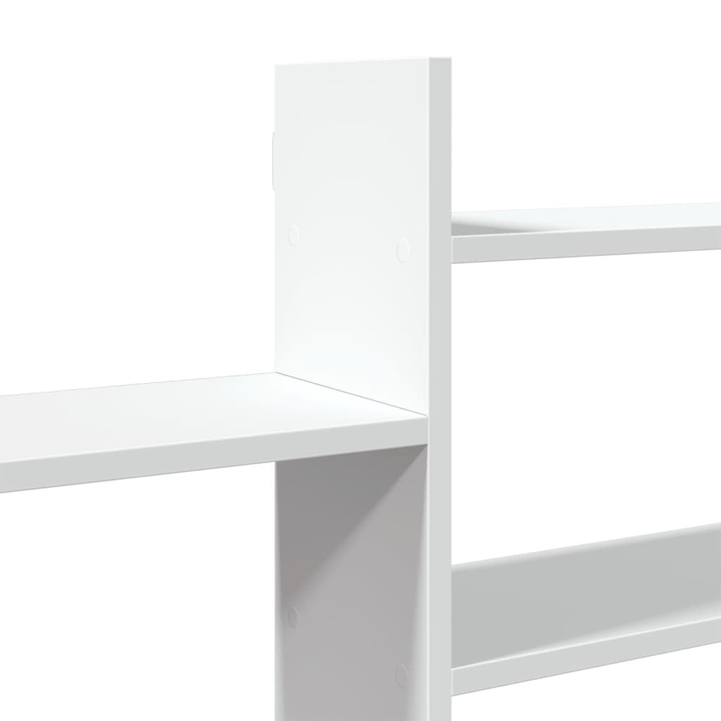 Mensola a Parete Bianca 167,5x18x68 cm in Truciolato