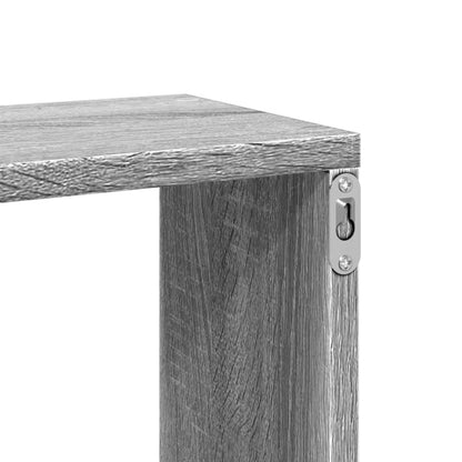 Mensola a Parete Grigio Sonoma 167,5x18x68 cm in Truciolato