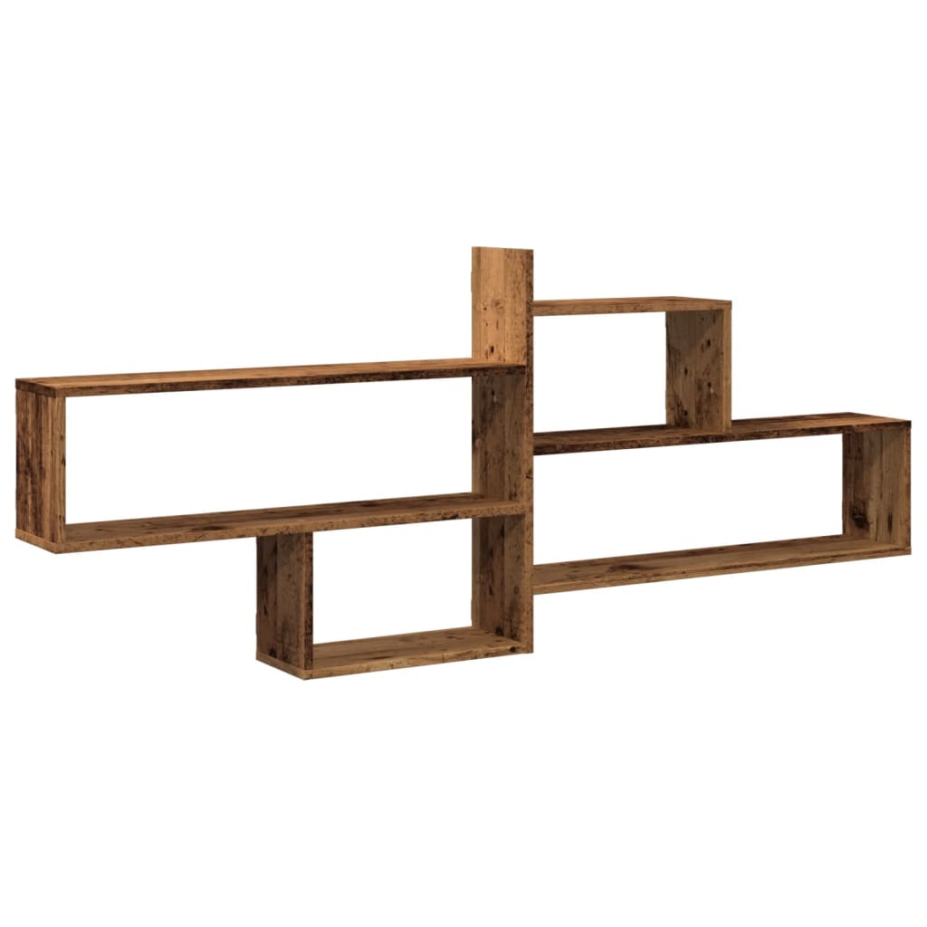 Mensola a Parete Legno Antico 167,5x18x68 cm in Truciolato | homemem39