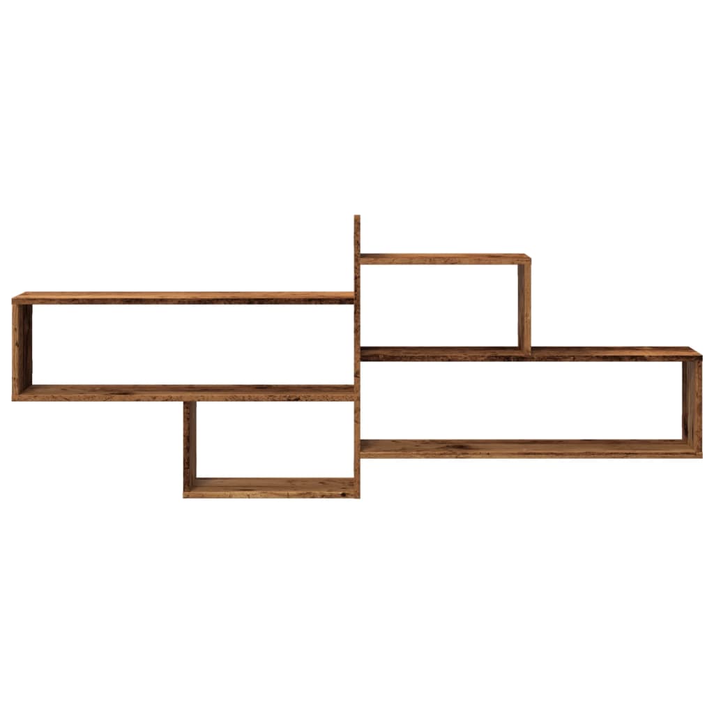 Mensola a Parete Legno Antico 167,5x18x68 cm in Truciolato