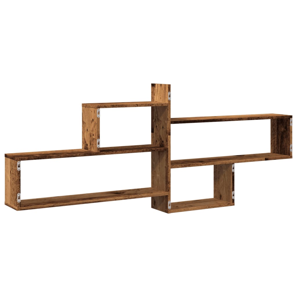 Mensola a Parete Legno Antico 167,5x18x68 cm in Truciolato | homemem39