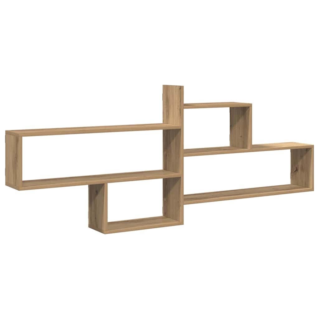 Mensola a Parete Rovere Artigianale 167,5x18x68 cm Truciolato | homemem39