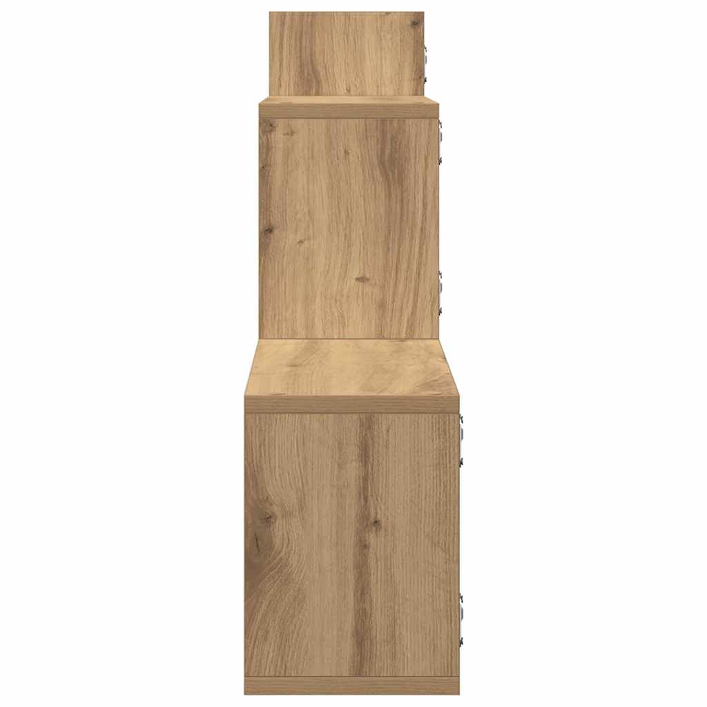 Mensola a Parete Rovere Artigianale 167,5x18x68 cm Truciolato | homemem39