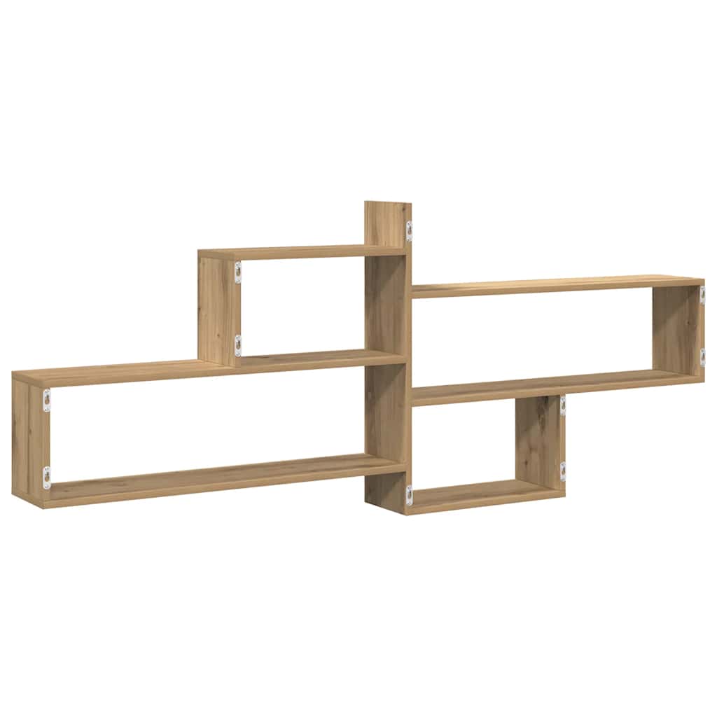 Mensola a Parete Rovere Artigianale 167,5x18x68 cm Truciolato | homemem39