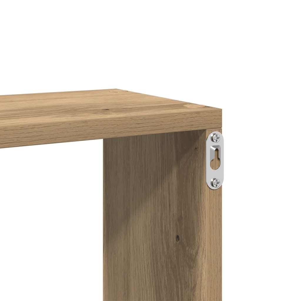 Mensola a Parete Rovere Artigianale 167,5x18x68 cm Truciolato | homemem39