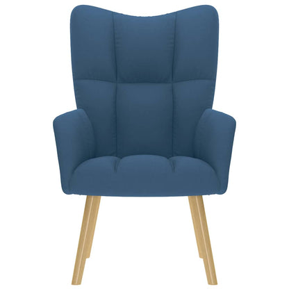 Sedia Relax Blu in Tessuto - homemem39