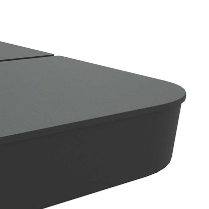 Set Base per Ombrellone 4 pz con Supporto a Croce 100 kg PP - homemem39