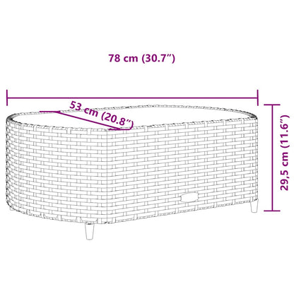 Set Divani da Giardino 5 pz con Cuscini in Polyrattan Nero | homemem39