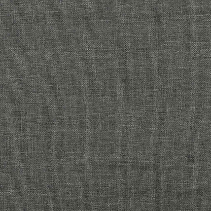 Materasso a Molle per Bambini Rigidità Media Grigio Scuro 80x160 cm in Tessuto