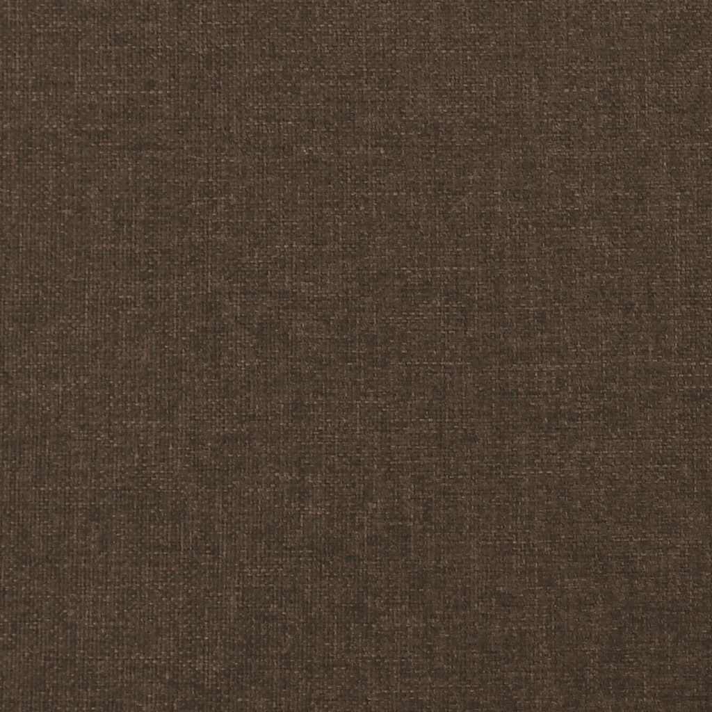 Materasso a Molle per Bambini Rigidità Media Marrone Scuro 80x160cm in Tessuto