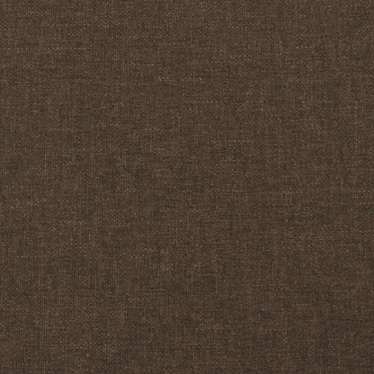 Materasso a Molle per Bambini Rigidità Media Marrone Scuro 80x160cm in Tessuto