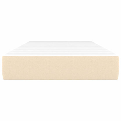 Materasso a Molle per Bambini Crema 80x160 cm in Tessuto - homemem39