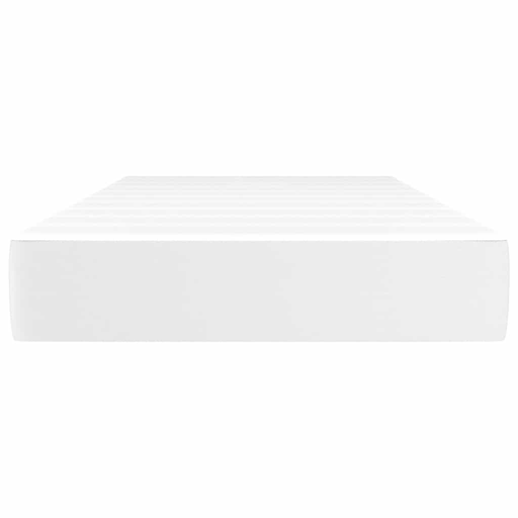 Materasso a Molle per Bambini Bianco 80x160 cm in Tessuto - homemem39