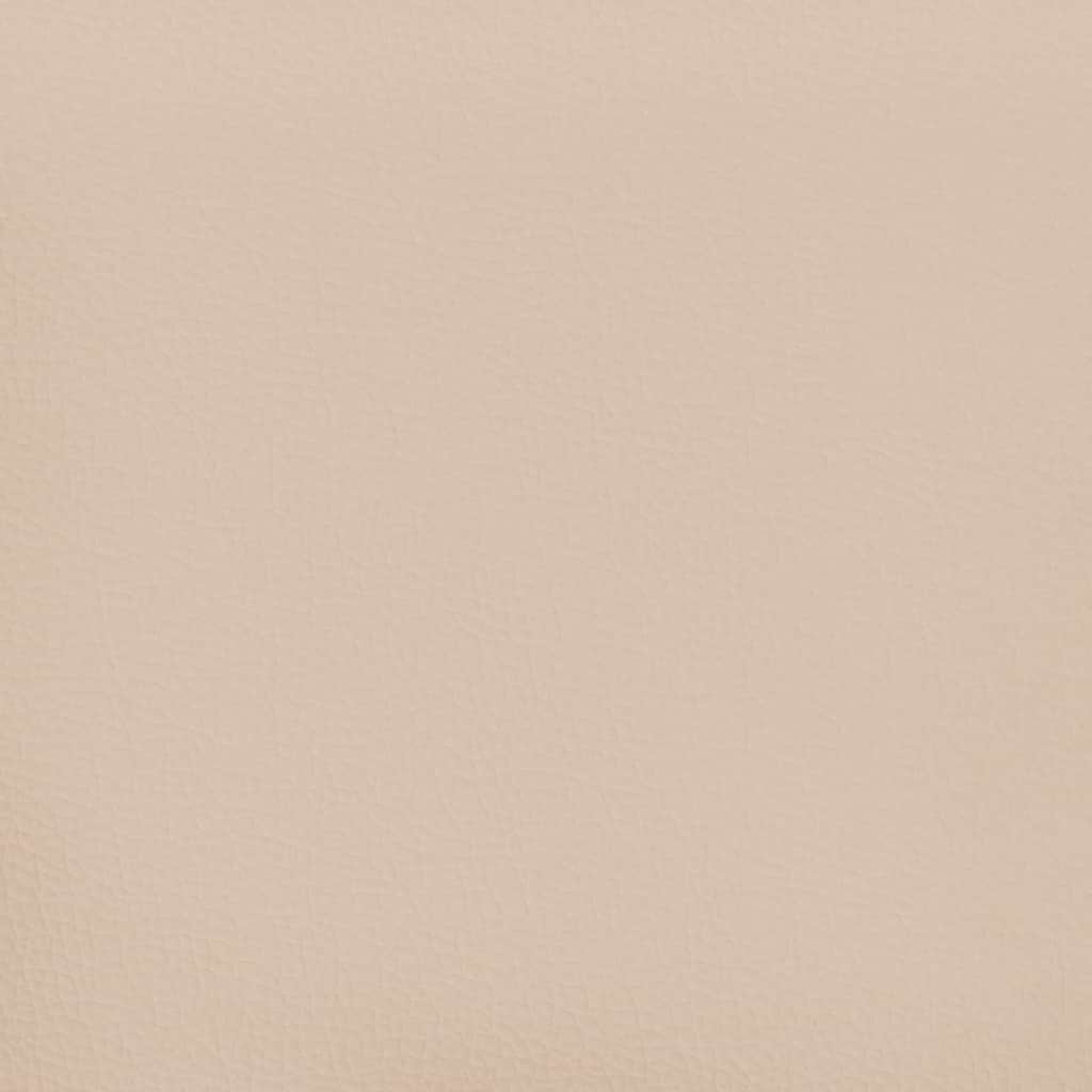 Materasso a Molle per Bambini Rigidità Media Cappuccino 80x160 cm in Similpelle