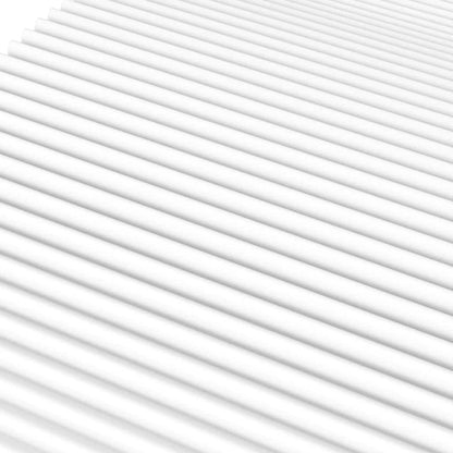 Materasso in Schiuma per Bambini Bianco 80x160 cm Durezza H2 H3