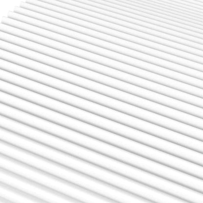 Materasso in Schiuma Bianco 120x210 cm Durezza H2 H3