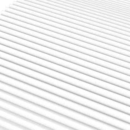 Materasso in Schiuma Bianco 160x210 cm Durezza H2 H3