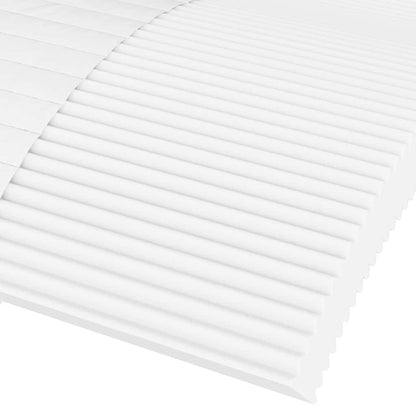 Materasso in Schiuma Bianco 80x220 cm Durezza H2 H3