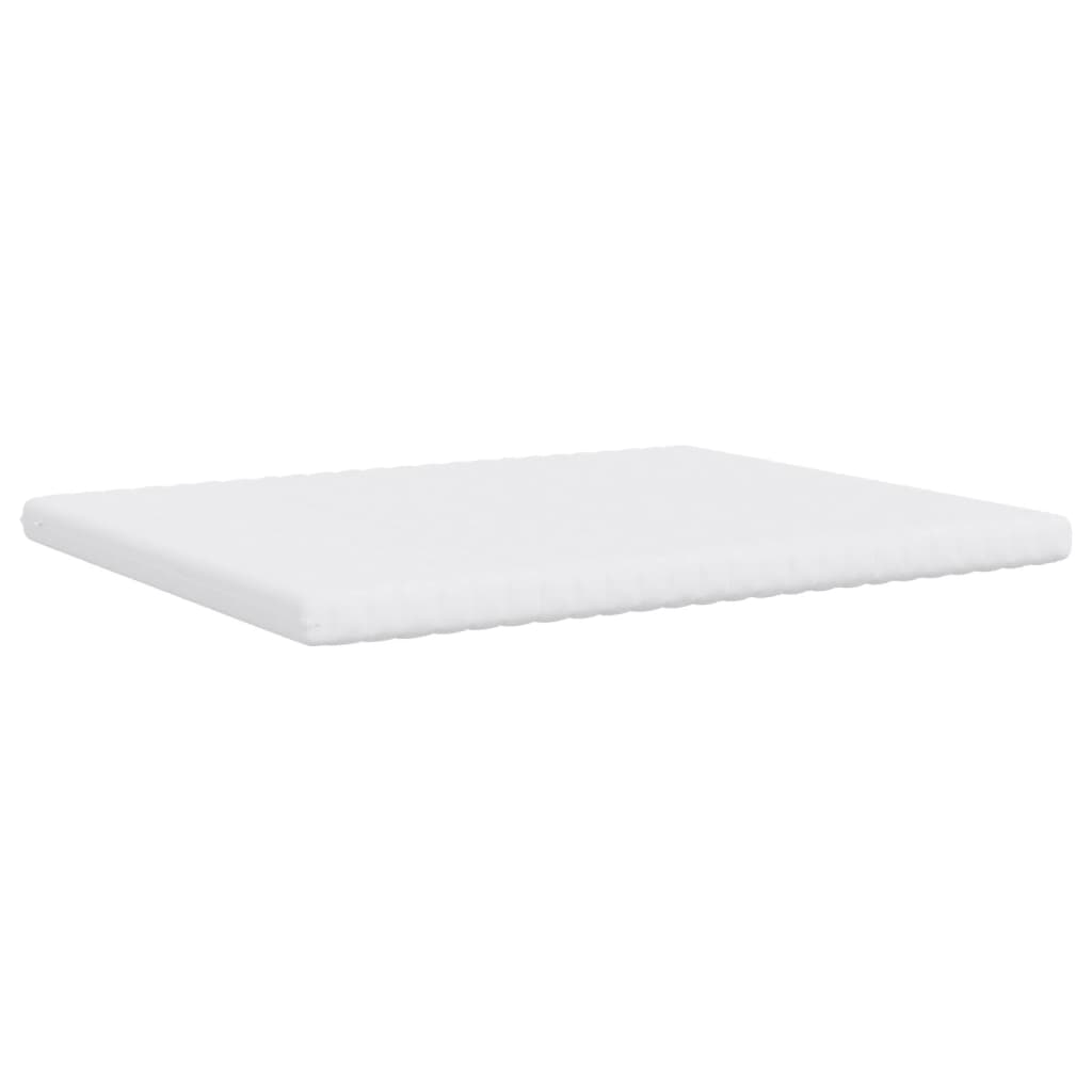 Materasso in Schiuma Bianco 160x210 cm 7 Zone Durezza 20 ILD