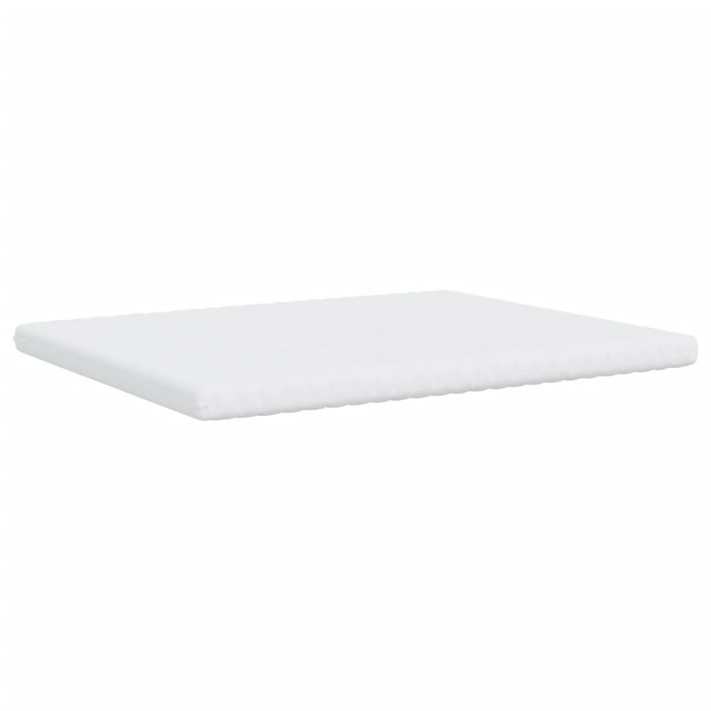 Materasso in Schiuma Bianco 200x210 cm 7 Zone Durezza 20 ILD