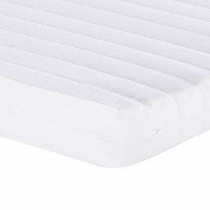 Materasso in Schiuma Bianco 140x220 cm 7 Zone Durezza 20 ILD