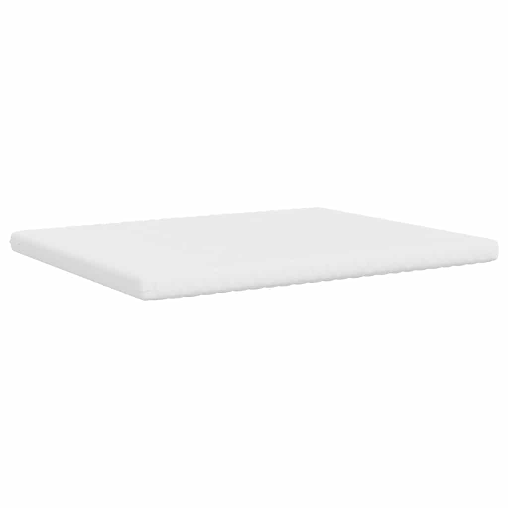 Materasso in Schiuma Bianco 160x220 cm 7 Zone Durezza 20 ILD
