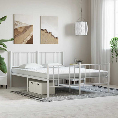 Materasso in Schiuma Bianco 200x220 cm 7 Zone Durezza 20 ILD