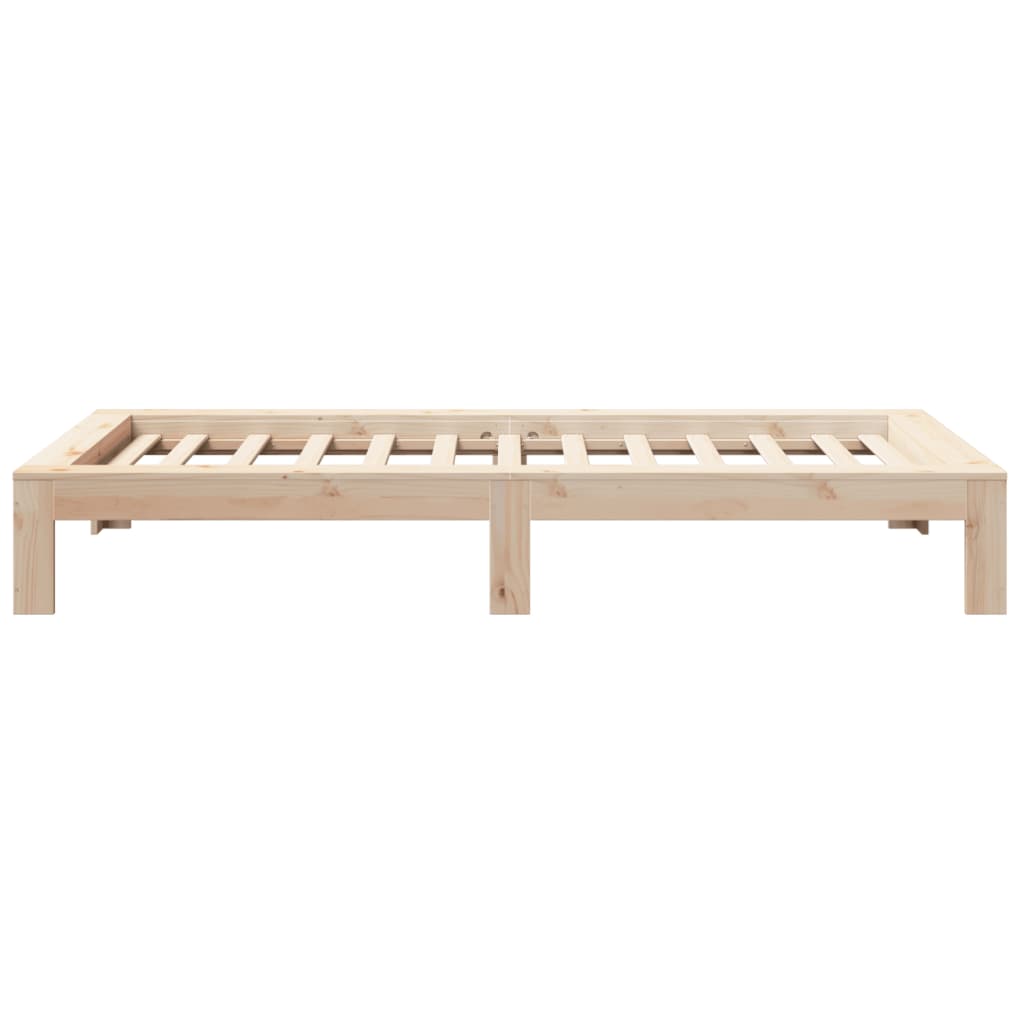 Letto senza Materasso 90x200 cm in Legno Massello di Pino - homemem39