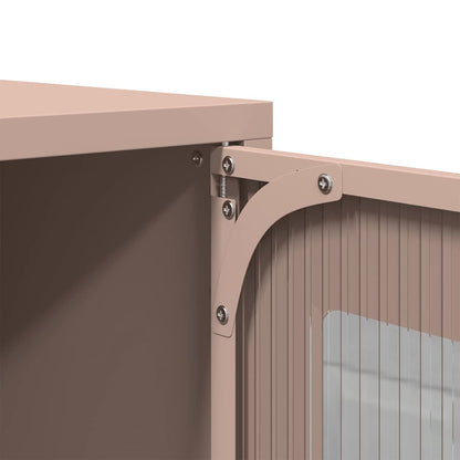 Mobile TV Rosa 68x39x60,5 cm in Acciaio Laminato a Freddo - homemem39