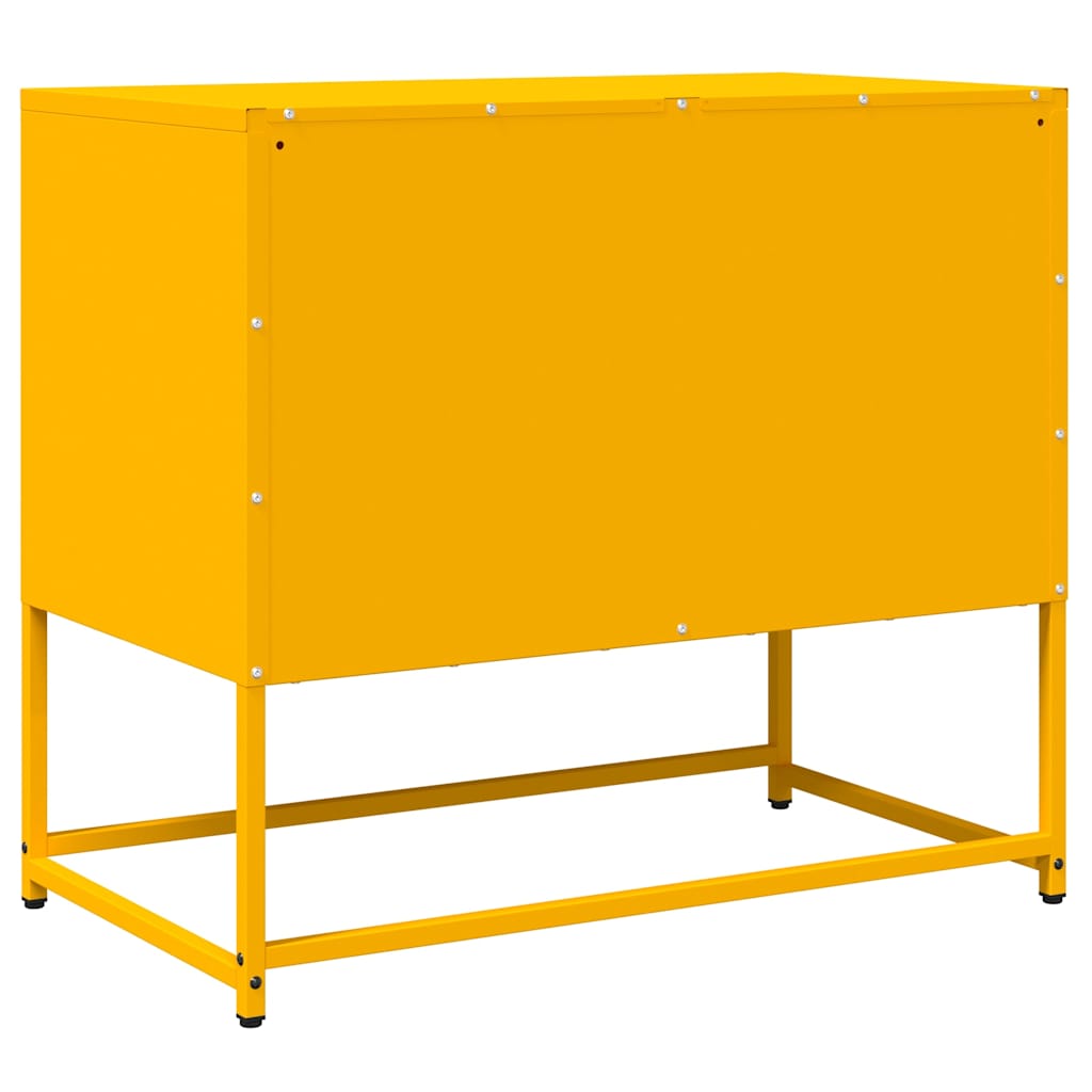 Mobile TV Giallo Senape 68x39x60,5 Acciaio Laminato a Freddo | homemem39