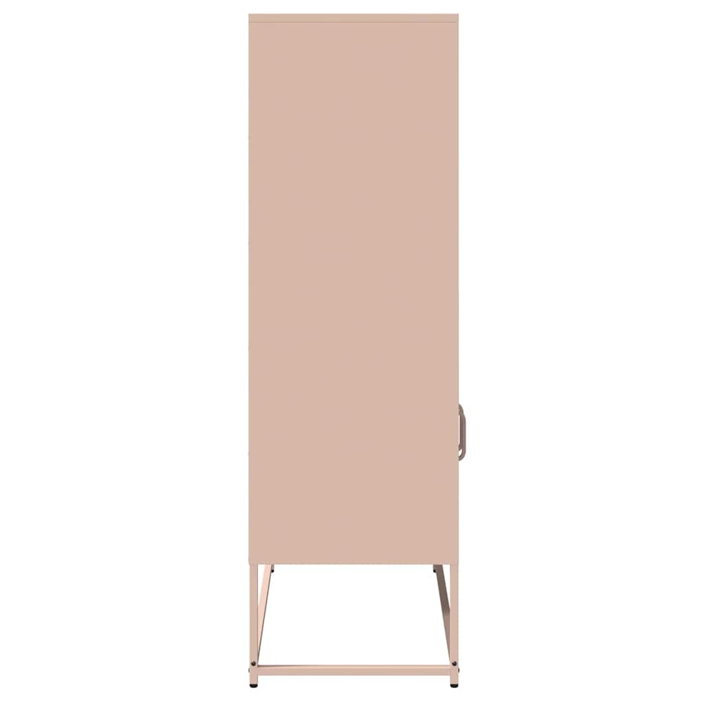Credenza Rosa 68x39x123 cm in Acciaio | homemem39