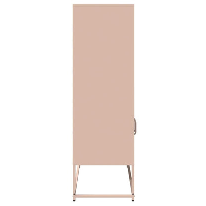 Credenza Rosa 68x39x123 cm in Acciaio - homemem39
