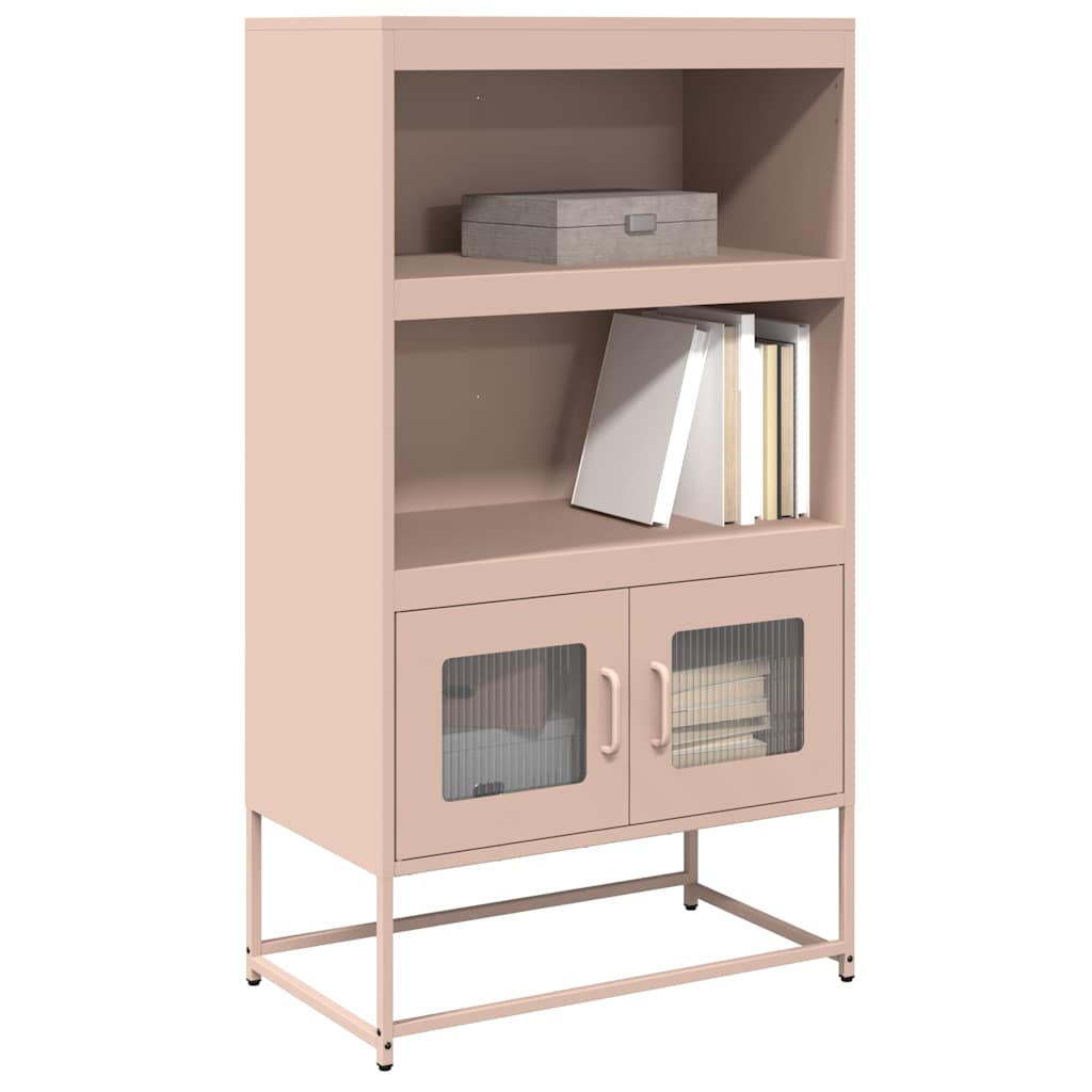 Credenza Rosa 68x39x123 cm in Acciaio | homemem39