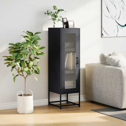 Credenza Antracite 36x39x123 cm Acciaio Laminato a Freddo - homemem39