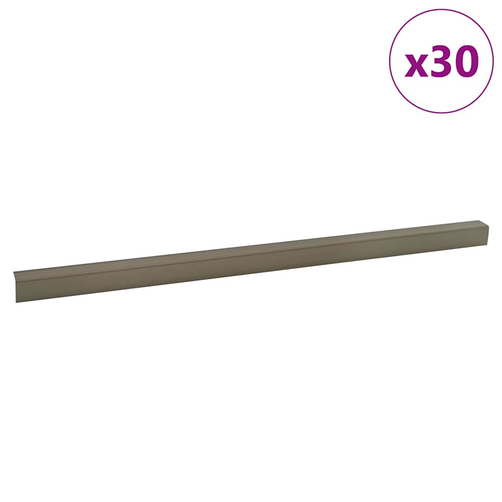 Paragradini 30 pcs Champagne 67 x 3.5 x 3 cm Alluminio