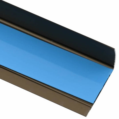 Paragradini 10 pcs Marrone 67 x 3 x 2 cm Alluminio