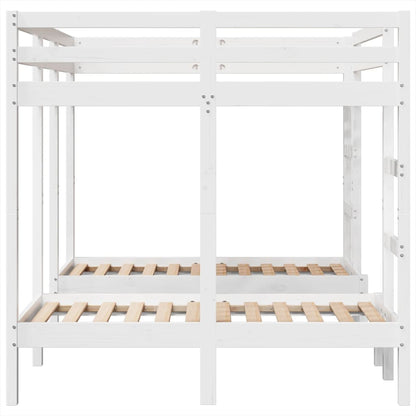 Giroletto Castello Triplo Bianco 140x200/70x140cm Massello Pino