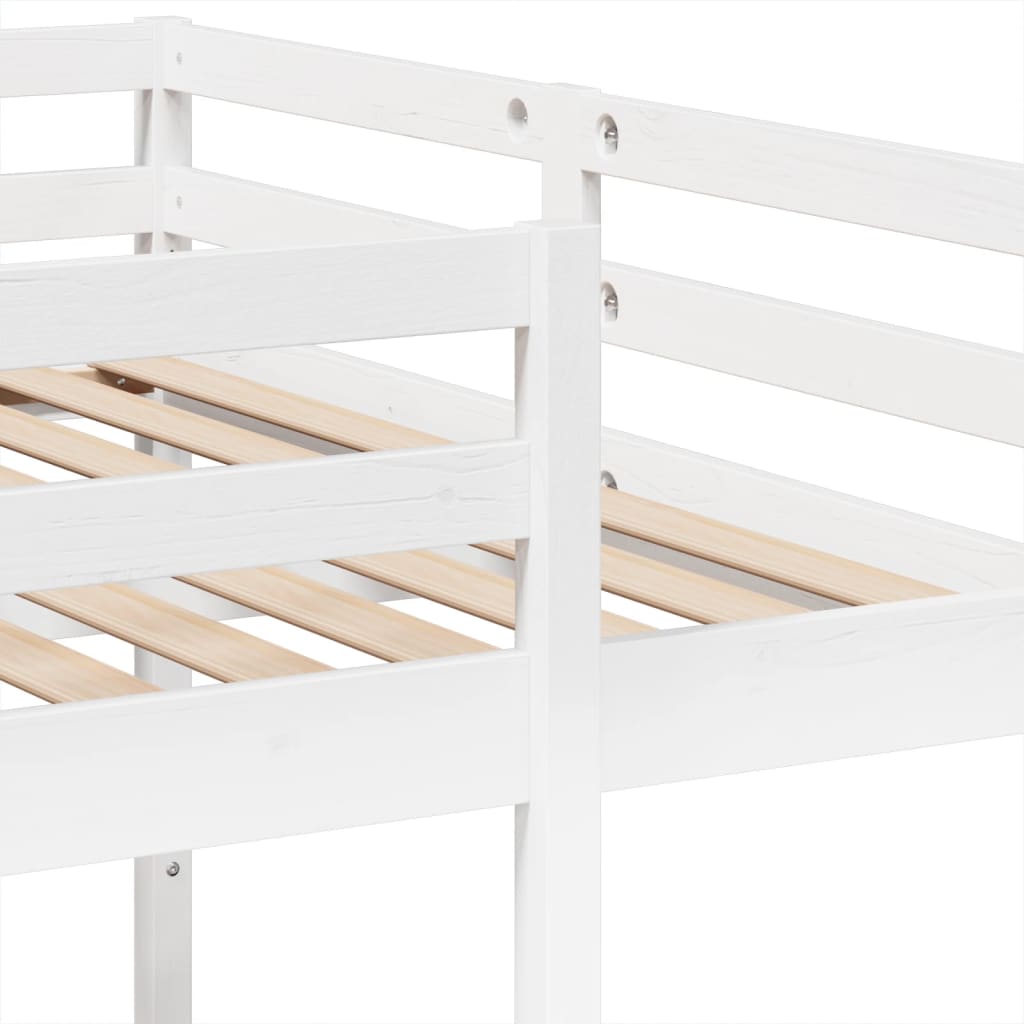 Giroletto Castello Triplo Bianco 140x200/70x140cm Massello Pino