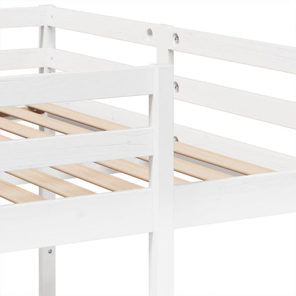 Giroletto Castello Triplo Bianco 140x200/70x140cm Massello Pino
