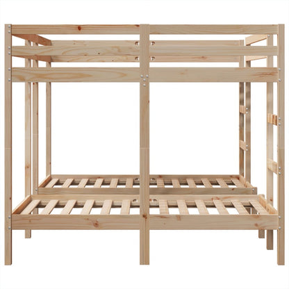 Giroletto Castello Triplo 160x200/80x160cm Legno Massello Pino