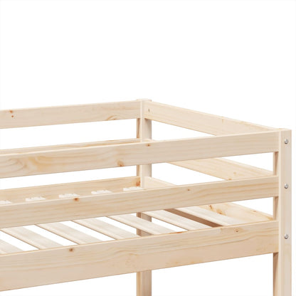 Letto a Castello 90x200 cm in Legno Massello di Pino | homemem39