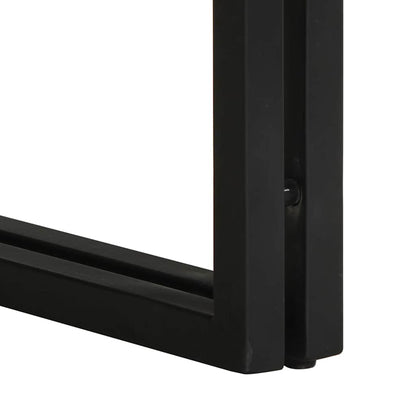 Tavolino Salotto 80x80x35 cm Legno Massello di Acacia | homemem39