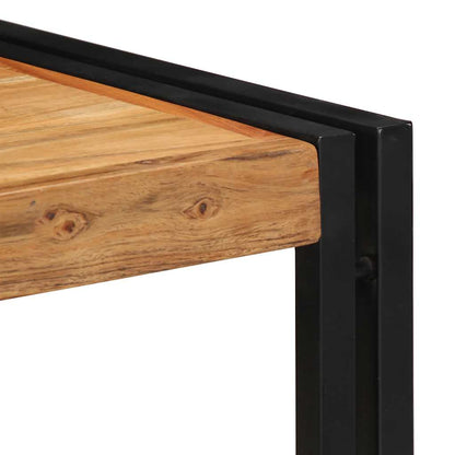 Tavolino da Salotto 40x40x35 cm in Legno Massello di Acacia | homemem39