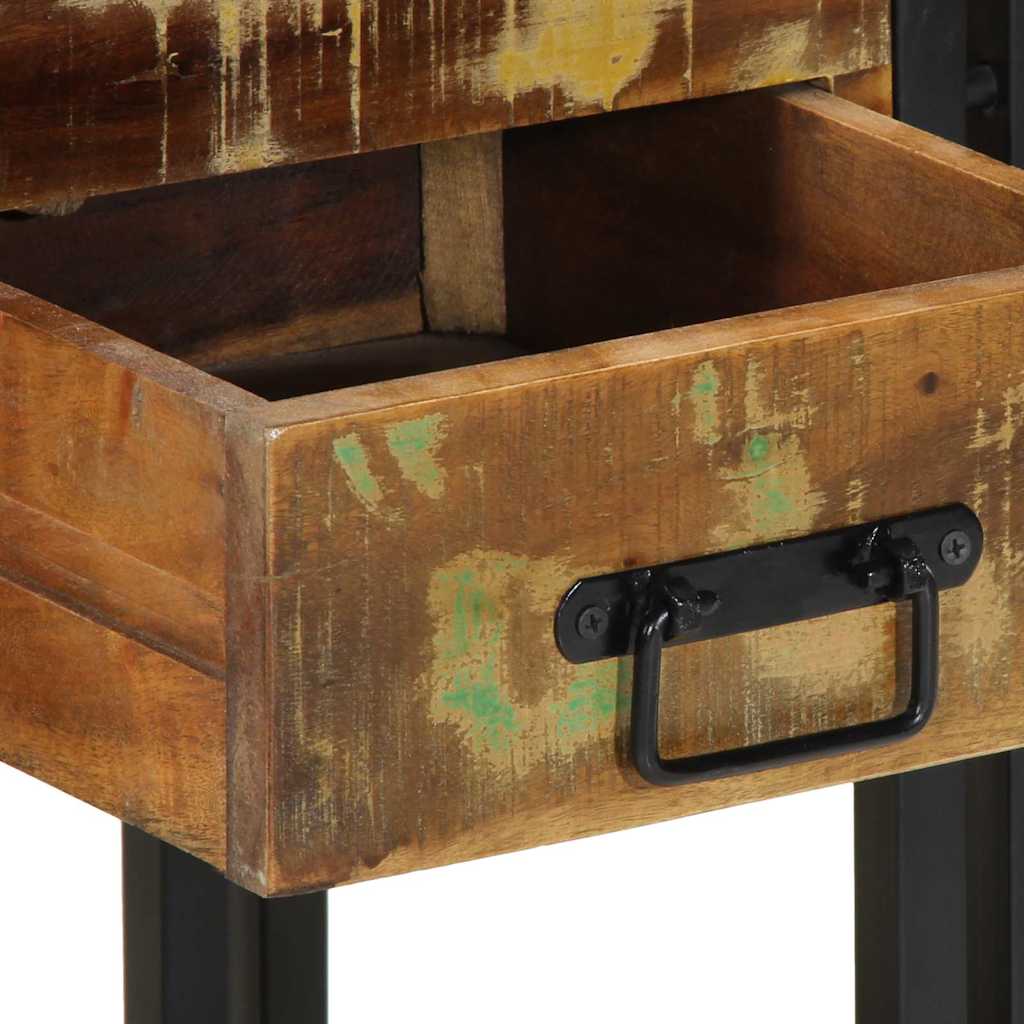 Armadio da Notte con cassetto Multicolore 40 x 35 x 50 cm