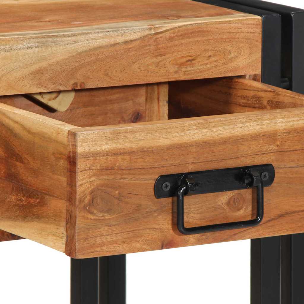 Armadio da Notte con cassetto 2 pcs Marrone 40 x 35 x 50 cm - homemem39