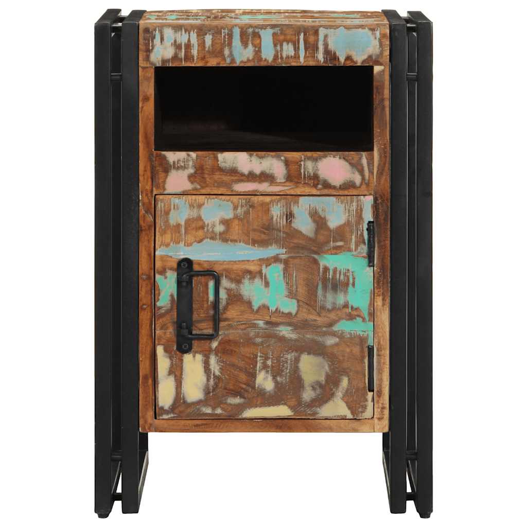 Comodino 40x40x59 cm in Legno Massello di Recupero