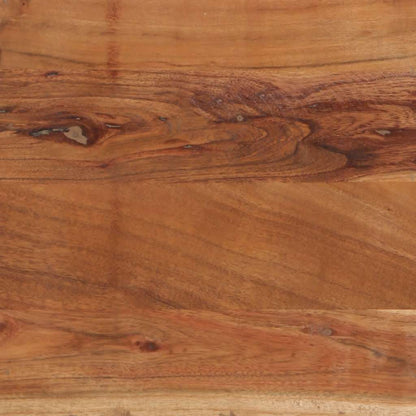 Comodino 40x40x59 cm in Legno Massello di Acacia - homemem39