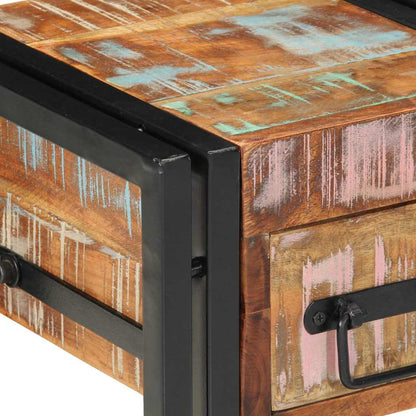 Armadio da Notte con cassetto 2 pcs Multicolore 30 x 30 x 40 cm